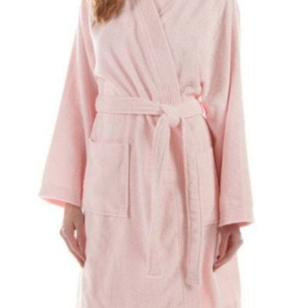 Women's UGG Soft Pink Short Bathrobe Size XL